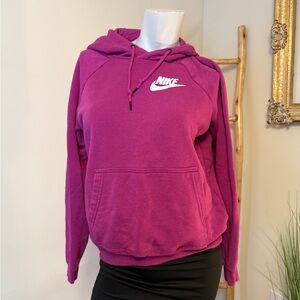 Fuschia Pink Nike Pullover Hoodie Women’s Small